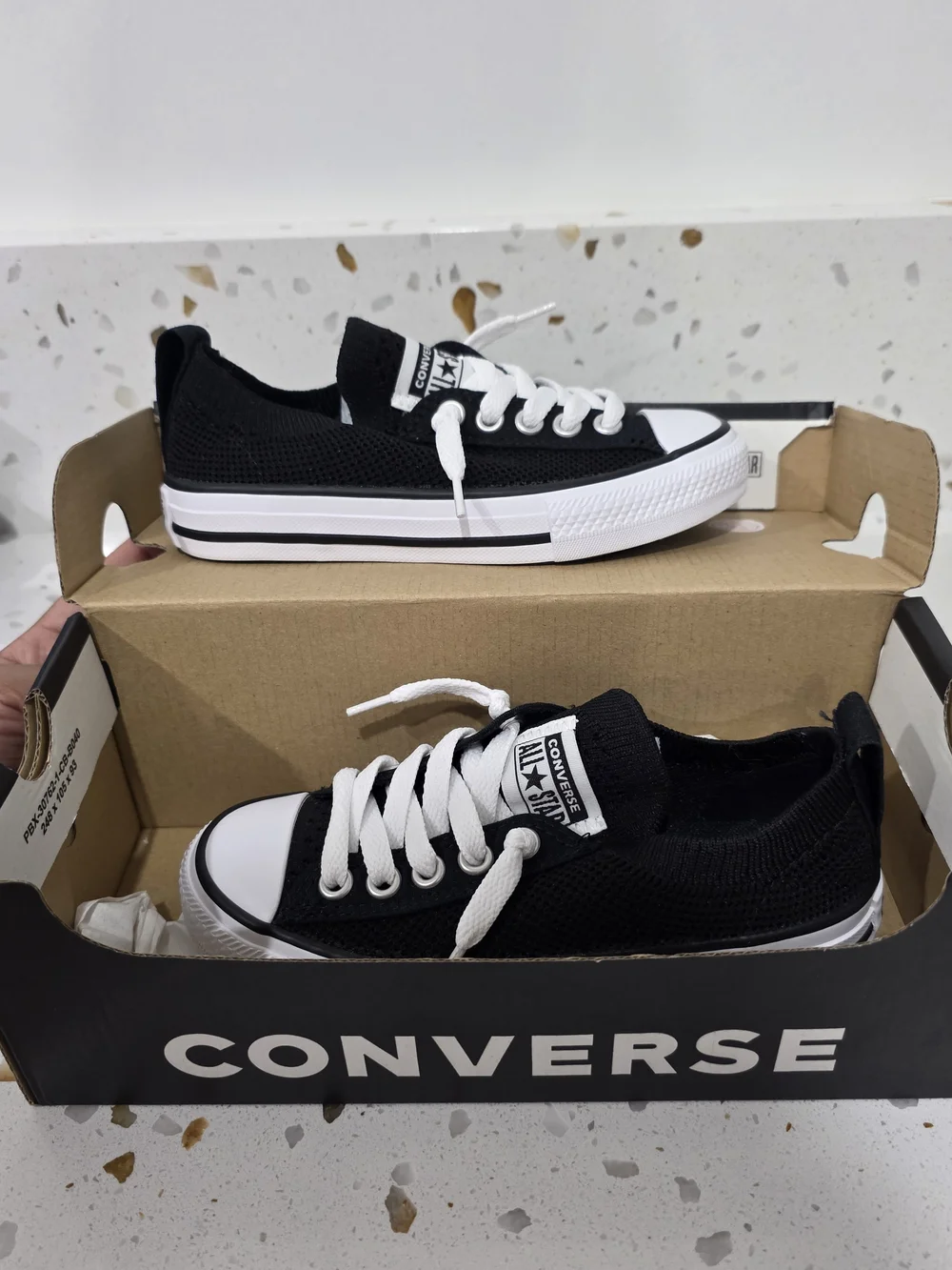 Converse Kids' Black Low Top Sneakers